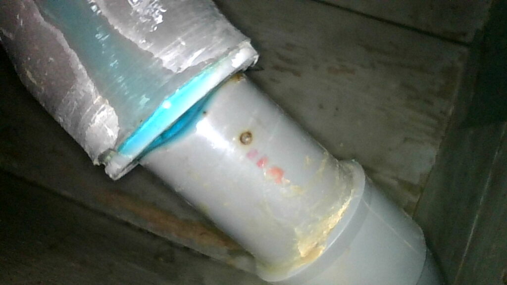 localisation de fuite d'eau sur évacuation PVC à Bergerac