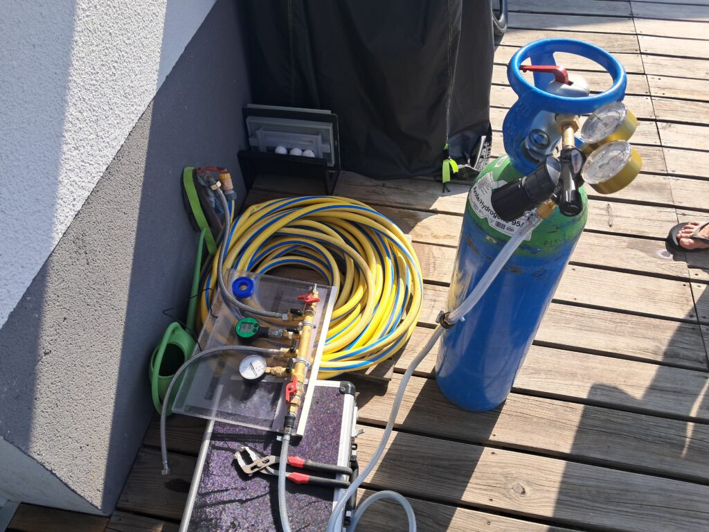localisation de fuite d'eau par injection de gaz traceur à Marmande Lot et Garonne